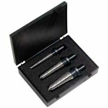 CHAMPION CUTTING TOOL 3 Piece Brute XSR Step Reamer Set, Includes: XSR-5/16X9/16 CHA XSR-SET